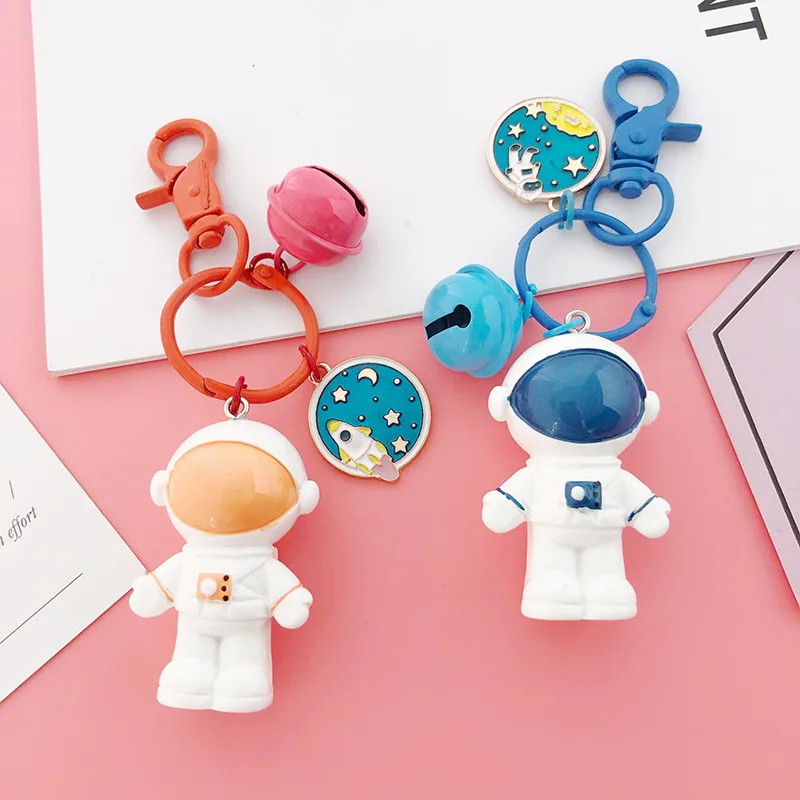 Dayoff Cute Bell Astronaut Key Chain Enamel Charms Keychain Gift Bag Pendant Accessories Keyring Jewelry Car Key Holder K74
Dayoff Cute Bell Astronaut Key Chain Enamel Charms Keychain Gift Bag Pendant Accessories Keyring Jewelry Car Key Holder K74