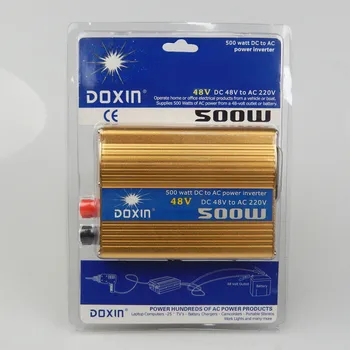 portable car inverter 500W DC 48V to AC 220V with Universal socket
portable car inverter 500W DC 48V to AC 220V with Universal socket