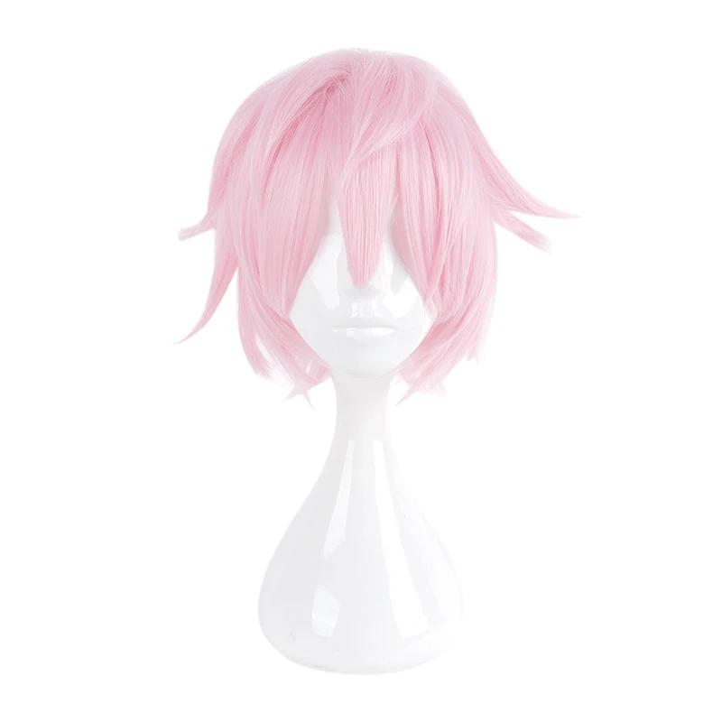 MCOSER 30cm Pink Color Short Synthetic cosplay Wig 100% High Temperature Fiber Hair WIG-659G
MCOSER 30cm Pink Color Short Synthetic cosplay Wig 100% High Temperature Fiber Hair WIG-659G