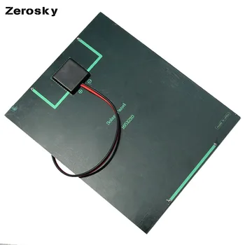 Zerosky 5.2W 18V Solar Cell Polycrystalline Solar Panel+Crocodile Clip For Charging 12V Battery Solar Charger 210*165*3MM
Zerosky 5.2W 18V Solar Cell Polycrystalline Solar Panel+Crocodile Clip For Charging 12V Battery Solar Charger 210*165*3MM