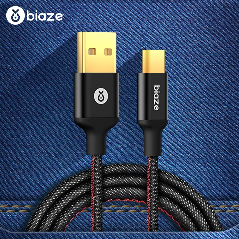 Biaze USB Type C Data Cable Fast Charge usb c cable Type-c USB Charger cable For Huawei Xiaomi mi 8 Samsung S9 S8 plus Note 9 8
Biaze USB Type C Data Cable Fast Charge usb c cable Type-c USB Charger cable For Huawei Xiaomi mi 8 Samsung S9 S8 plus Note 9 8