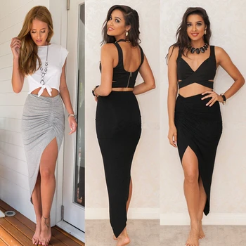 Banded High-low Cut Skirt Women Skirts Summer Split Sexy Women Skirt High Waist Jupe Femme Black Jupe Longue Skirts
Banded High-low Cut Skirt Women Skirts Summer Split Sexy Women Skirt High Waist Jupe Femme Black Jupe Longue Skirts