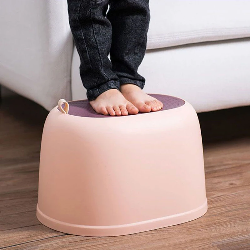 Plastic Small Step Anti-Slip Foot Perfect For Toddler Toilet Training Stool Children's Stool
Plastic Small Step Anti-Slip Foot Perfect For Toddler Toilet Training Stool Children's Stool