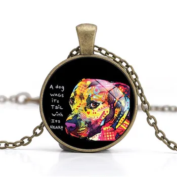 European and American hot new animal items colorful dog necklace fashion personality pendant men and women jewelry
European and American hot new animal items colorful dog necklace fashion personality pendant men and women jewelry