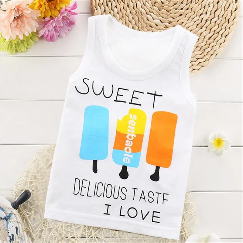 Baby Boys & Girls Clothing Tops Summer Children Vest Shirt Kids Sleevelss Clothes Casual Cotton Outfits
Baby Boys & Girls Clothing Tops Summer Children Vest Shirt Kids Sleevelss Clothes Casual Cotton Outfits