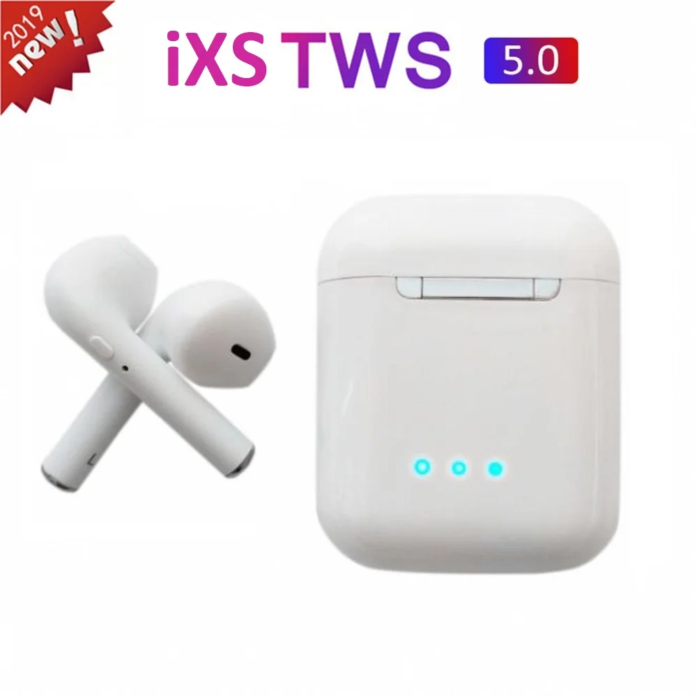 CUFOK iXS TWS Bluetooth 5.0 Earphones True Wireless Earbuds Stereo Handsfree Headset with mic for Apple iPhone Android Phones
CUFOK iXS TWS Bluetooth 5.0 Earphones True Wireless Earbuds Stereo Handsfree Headset with mic for Apple iPhone Android Phones