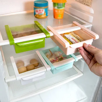 Fridge Organizer Freezer Space Saver Storage Rack Shelf Holder Pull-out Kitchen Storage Drawers
Fridge Organizer Freezer Space Saver Storage Rack Shelf Holder Pull-out Kitchen Storage Drawers