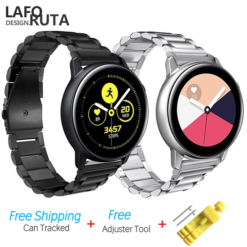 Laforuta 20mm Stainless Steel Watch Band For Samsung Galaxy Active Strap For Gear S2 Smart Watch Link Bracelet with Adjust Tool
Laforuta 20mm Stainless Steel Watch Band For Samsung Galaxy Active Strap For Gear S2 Smart Watch Link Bracelet with Adjust Tool