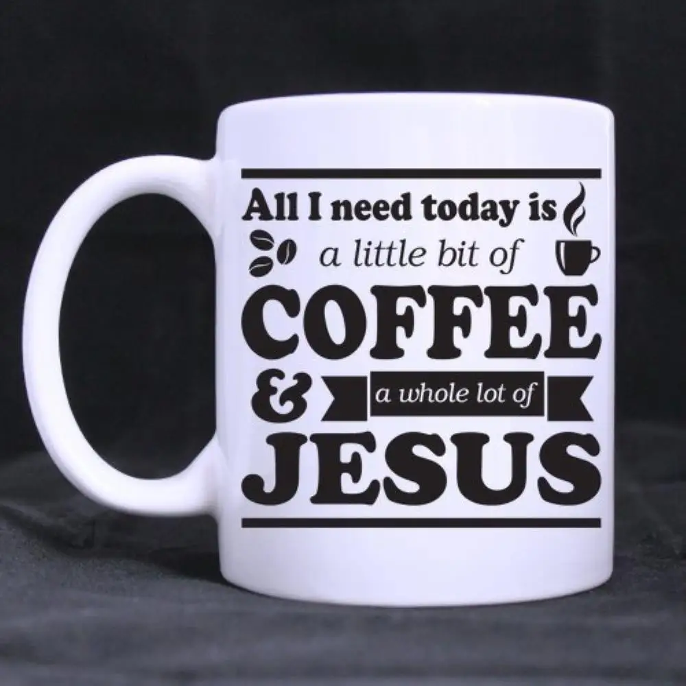 Coffee Mug- All I Need Today is a Little Bit of Coffee Ceramic White Mug milk Cups (11 Oz )
Coffee Mug- All I Need Today is a Little Bit of Coffee Ceramic White Mug milk Cups (11 Oz )