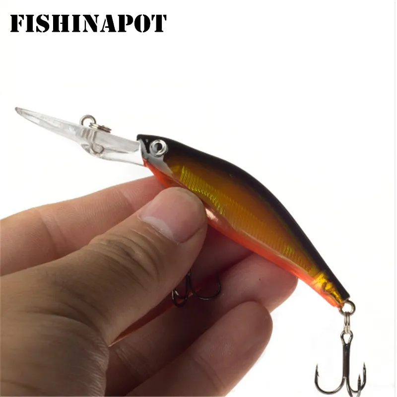 FISHINAPOT 1Pcs Sinking Slowly Laser Wobblers Fishing Lure 9.7cm 7g 3D Eyes Minnow Hard Bait Bass Carp Fishing Crankbait
FISHINAPOT 1Pcs Sinking Slowly Laser Wobblers Fishing Lure 9.7cm 7g 3D Eyes Minnow Hard Bait Bass Carp Fishing Crankbait
