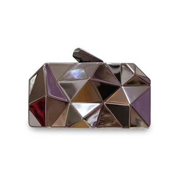2018 new fashion women's Messenger bag brand handbag ladies party ball geometric lattice spell small patry clutch bag 3 colour
2018 new fashion women's Messenger bag brand handbag ladies party ball geometric lattice spell small patry clutch bag 3 colour