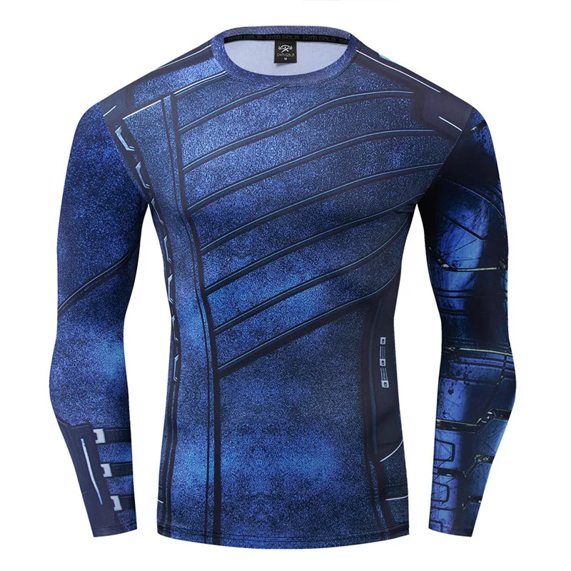 Winter soldier 2019 New Compression Shirt 3D Printed T shirts Men Long Sleeve Shirt Cosplay Quick-drying clothes Fitness T Shirt
Winter soldier 2019 New Compression Shirt 3D Printed T shirts Men Long Sleeve Shirt Cosplay Quick-drying clothes Fitness T Shirt