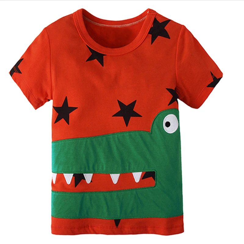 2016 marque enfants Summer Style Children's Baby Boys Girls T-Shirt Cartoon Crocodile Boy T-Shirt Kids Tops & Tees 2-7Y
2016 marque enfants Summer Style Children's Baby Boys Girls T-Shirt Cartoon Crocodile Boy T-Shirt Kids Tops & Tees 2-7Y