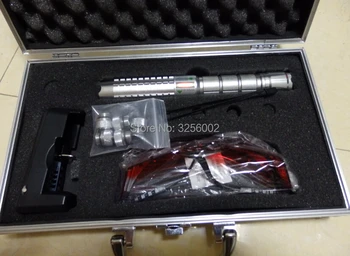 High Power Military Green laser pointer 20w 20000m 532nm Flashlight Focusable light Burning Match,Burn cigarette+5 caps+Gift Box
High Power Military Green laser pointer 20w 20000m 532nm Flashlight Focusable light Burning Match,Burn cigarette+5 caps+Gift Box
