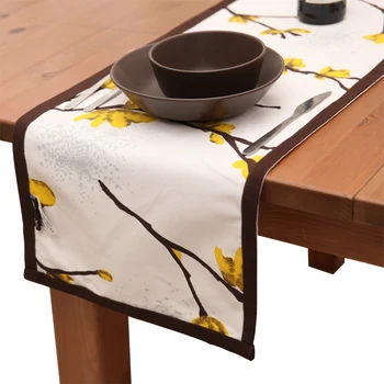 100% Cotton Table Runner Original Design Wax Plum Flower Printed Table Runners Plum lossom Tablecloth
100% Cotton Table Runner Original Design Wax Plum Flower Printed Table Runners Plum lossom Tablecloth
