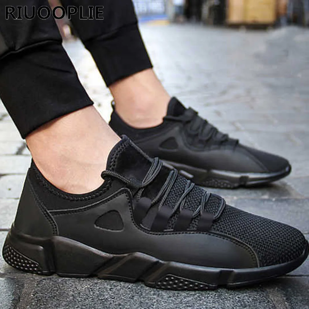 RIUOOPLIE Men Net Surface PU Splicing Ventilation Casual Sneaker Running Jogging Shoes
RIUOOPLIE Men Net Surface PU Splicing Ventilation Casual Sneaker Running Jogging Shoes