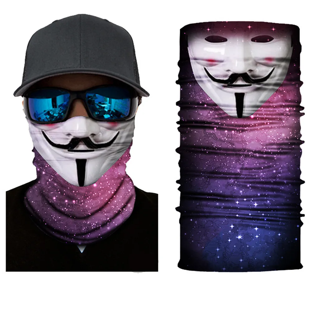 2Pcs Fashion Protective Dust Mask Magic Head Face Mask Seamlessly Windproof Anti-UV Multi Wear For Biker Motorcycle Party Mask
2Pcs Fashion Protective Dust Mask Magic Head Face Mask Seamlessly Windproof Anti-UV Multi Wear For Biker Motorcycle Party Mask