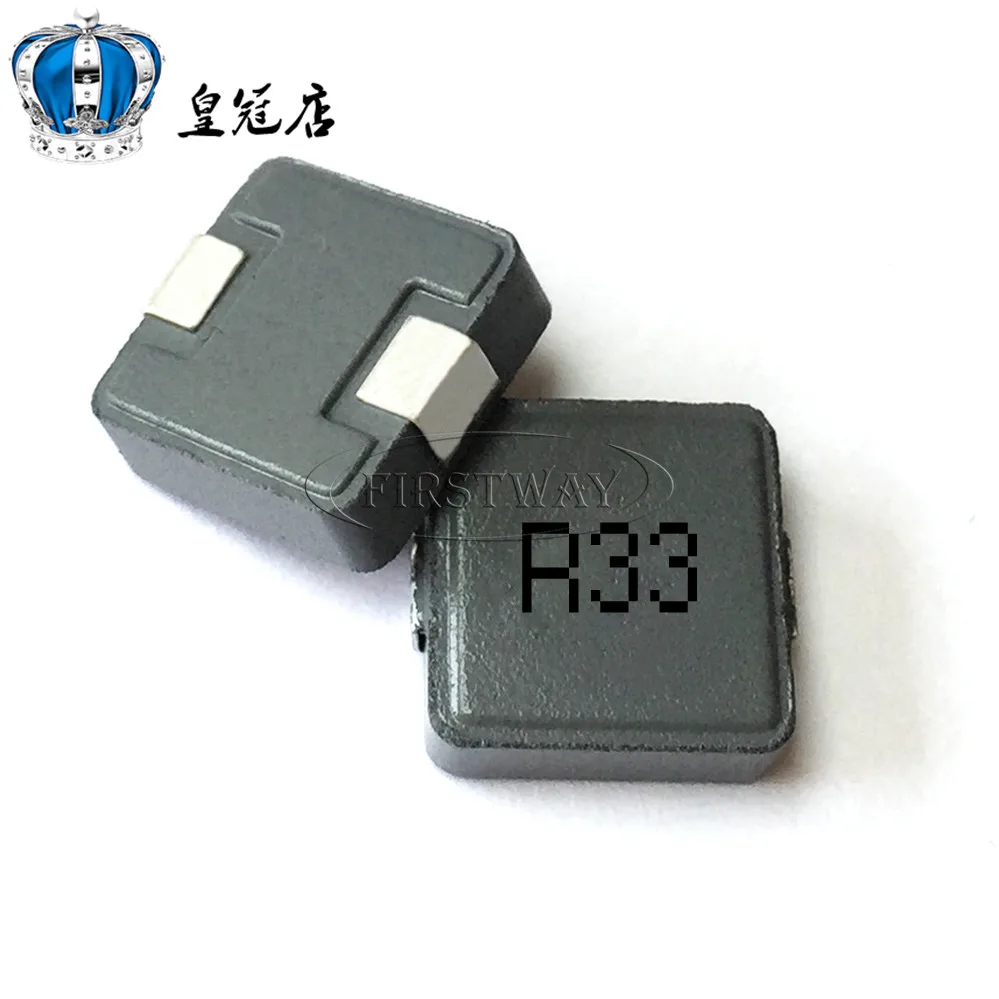 5pcs/SMD Integral forming inductors 06030 0.33UH 0630 20A word:R33 Large current 7*7*3MM
5pcs/SMD Integral forming inductors 06030 0.33UH 0630 20A word:R33 Large current 7*7*3MM