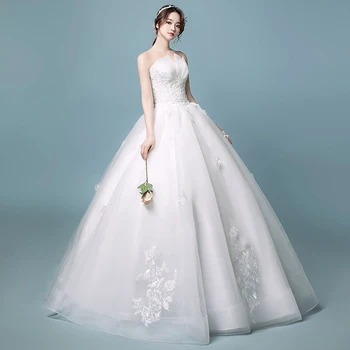 Simple Wedding Dresses 2019 Graceful Floor Length Wedding Gowns Scalloped Vestido De Noiva White Ivory Bride Dress
Simple Wedding Dresses 2019 Graceful Floor Length Wedding Gowns Scalloped Vestido De Noiva White Ivory Bride Dress