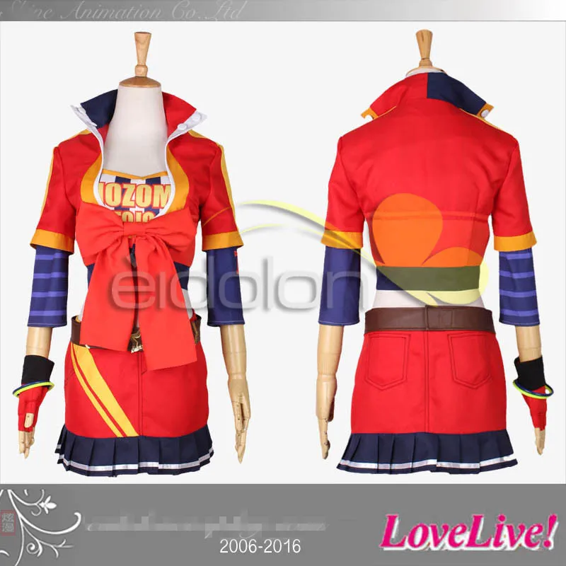 Image Love Live Tojo Nozomi Uniforms Baseball Awken Dress Cosplay Costume Custom Made Free Shipping