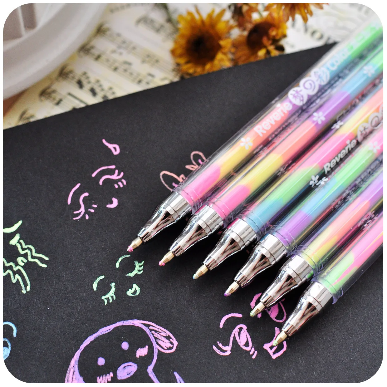 6 In 1 1pcs Yellow Gouache Pen Drawing Toys Book Coloring Book Doodle Pen Painting Drawing Board Kids Toys Birthday Gift
6 In 1 1pcs Yellow Gouache Pen Drawing Toys Book Coloring Book Doodle Pen Painting Drawing Board Kids Toys Birthday Gift