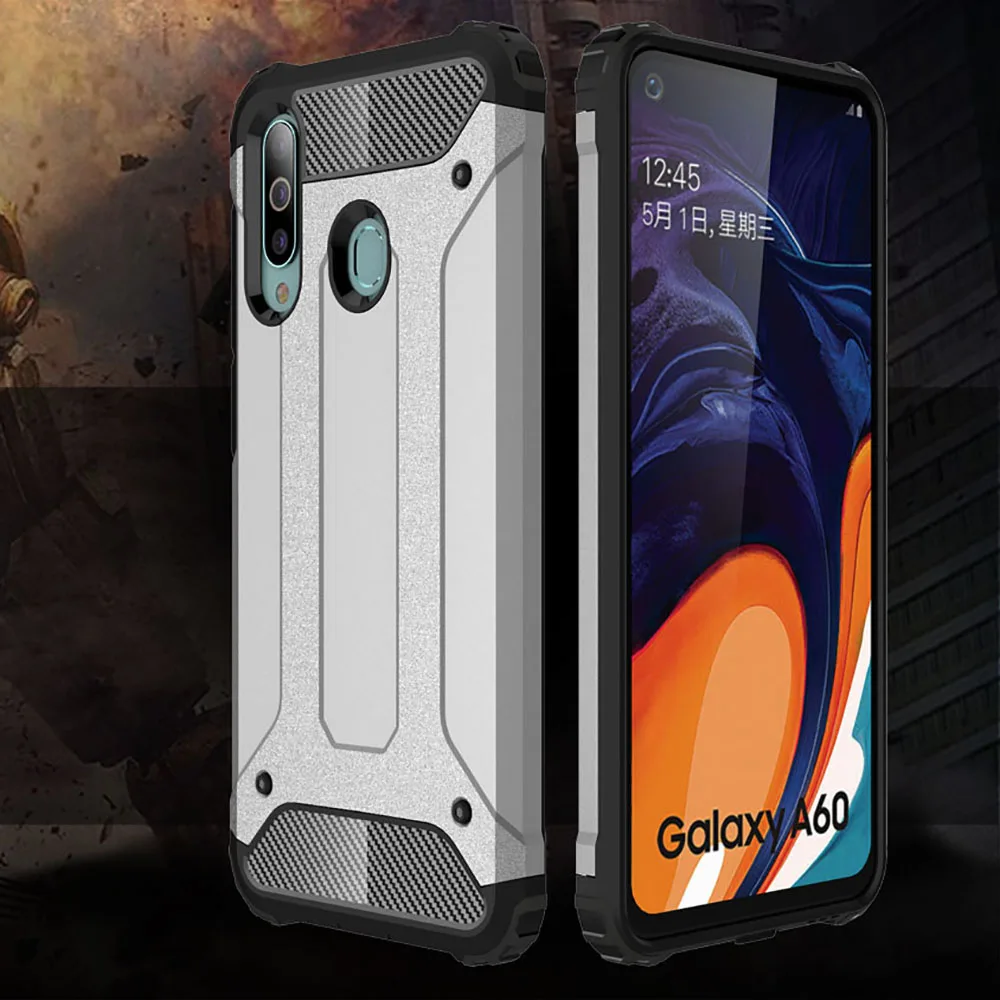 Чехол накладка для Samsung Galaxy A60 чехол M40 телефона на заднюю панель SM A606F M405F|Бамперы| |