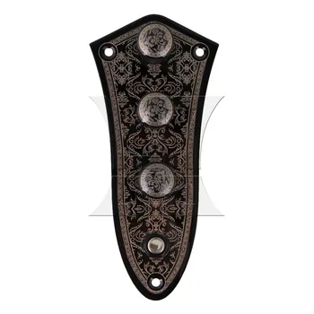 Yibuy Black Volume Tone Speed Switch Wired Loaded Control Knobs Plate for JB Bass
Yibuy Black Volume Tone Speed Switch Wired Loaded Control Knobs Plate for JB Bass