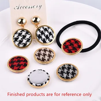 Wholesale 30pcs/lot 26mm color pattern printing Geometric Round shape Flatback Cloth buckle charms diy jewelry earring pendants
Wholesale 30pcs/lot 26mm color pattern printing Geometric Round shape Flatback Cloth buckle charms diy jewelry earring pendants