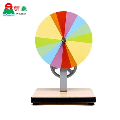 Hand Newton seven color board Physical optics teaching equipment and instruments 240*200*347mm free shipping
Hand Newton seven color board Physical optics teaching equipment and instruments 240*200*347mm free shipping