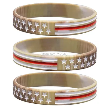 30pcs Military with American USA Flag in Desert Camo wristband silicone bracelets free shipping by ePacket A
30pcs Military with American USA Flag in Desert Camo wristband silicone bracelets free shipping by ePacket A