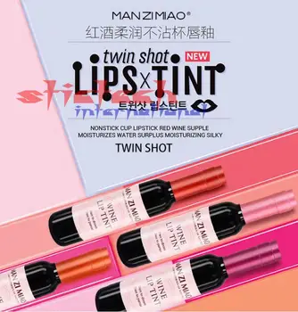 by dhl or ems 200pcs Red Wine Bottle Stained Matte Lip Gloss Tint Liquid Lipstick Easy to Wear Non-stick Lipgloss
by dhl or ems 200pcs Red Wine Bottle Stained Matte Lip Gloss Tint Liquid Lipstick Easy to Wear Non-stick Lipgloss