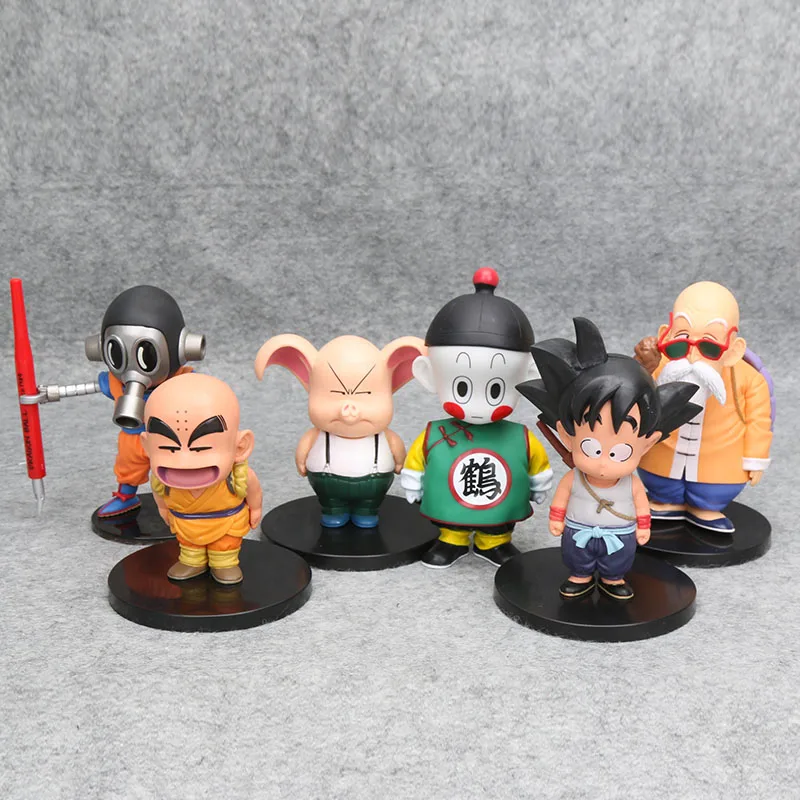 Dragon ball Z figures Oolong Goku Mater Roshi Krillin son goku Popo Pilaf Karin Toriyama PVC Action figure chidren toy
Dragon ball Z figures Oolong Goku Mater Roshi Krillin son goku Popo Pilaf Karin Toriyama PVC Action figure chidren toy