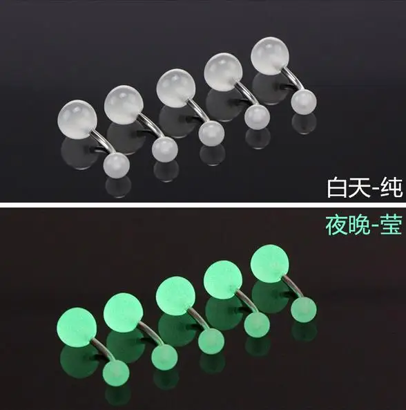 7 color Luminous Acrylic Belly Button Rings Sexy Women Belly Piercing Barbell Surgical Steel Navel Piercing Body Jewelry Women
7 color Luminous Acrylic Belly Button Rings Sexy Women Belly Piercing Barbell Surgical Steel Navel Piercing Body Jewelry Women