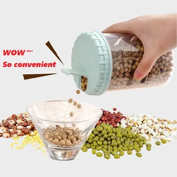 3 Color Wheat Straw Transparent Food Storage Box 5 Specifications Random Combination Grains Spice Seasoning Tank Kitchen Tools
3 Color Wheat Straw Transparent Food Storage Box 5 Specifications Random Combination Grains Spice Seasoning Tank Kitchen Tools