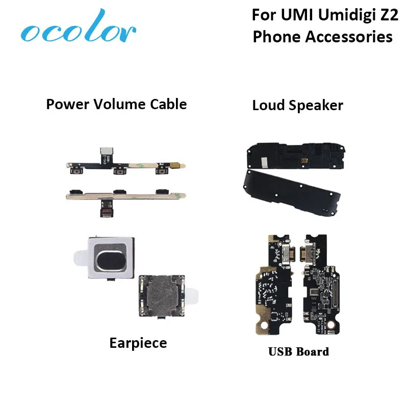 ocolor For UMI Umidigi Z2 Z2 Pro Power Volume Cable Z2 Special Edition Earpiece Loud Speaker For UMI Umidigi Z2 USB Board
ocolor For UMI Umidigi Z2 Z2 Pro Power Volume Cable Z2 Special Edition Earpiece Loud Speaker For UMI Umidigi Z2 USB Board