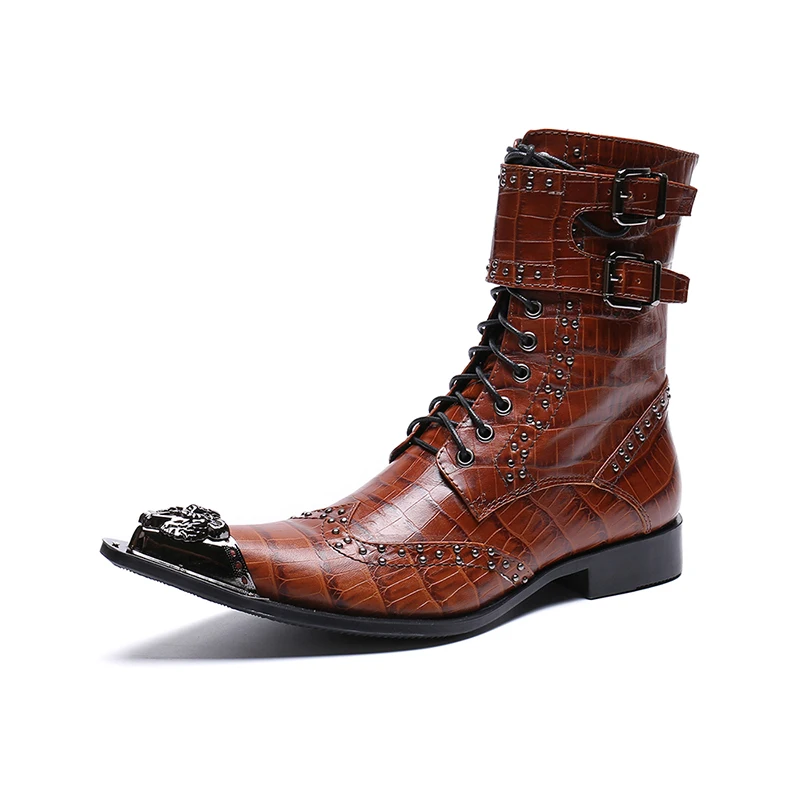 boots male the trend of fashion boots genuine leather boots rivet Elevator shoes men breathable pointed toe leather male boots
boots male the trend of fashion boots genuine leather boots rivet Elevator shoes men breathable pointed toe leather male boots
