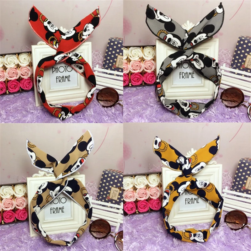 Disney cartoon Mickey Mouse Children headband head hoop doll bow accessories headwear girl kid birthday gift cosmetic hair ring
Disney cartoon Mickey Mouse Children headband head hoop doll bow accessories headwear girl kid birthday gift cosmetic hair ring