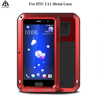 Love Mei 2017 New For HTC U11 Case Luxury 3D Brand Metal Aluminum+Soft Silicone Armor Full Protective Back Phone Case Cover Capa
Love Mei 2017 New For HTC U11 Case Luxury 3D Brand Metal Aluminum+Soft Silicone Armor Full Protective Back Phone Case Cover Capa