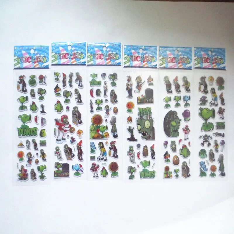 10Sheets/Lot Children Girls Boys Birthday Party Gift Present Plants vs. Zombies Supplies Stickers Baby Shower
10Sheets/Lot Children Girls Boys Birthday Party Gift Present Plants vs. Zombies Supplies Stickers Baby Shower