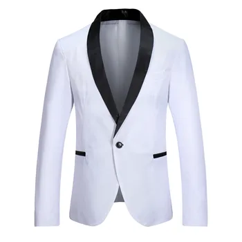 New Style Fashion Simple Contrasting Color Panel Slim Suit Blazer Men's Casual Single Row One-Button Suit Jackets & Coats
New Style Fashion Simple Contrasting Color Panel Slim Suit Blazer Men's Casual Single Row One-Button Suit Jackets & Coats