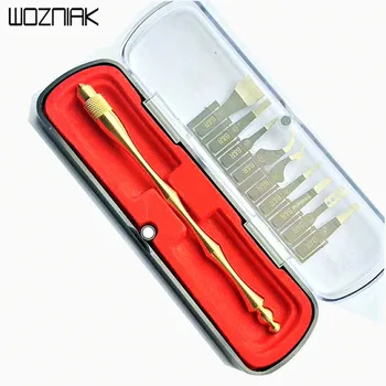 BGA IC Chip Repair Blade CPU Remover For Mobile Phone Logic Board Repair Tool Pure Copper Double Head Metal Handle with
BGA IC Chip Repair Blade CPU Remover For Mobile Phone Logic Board Repair Tool Pure Copper Double Head Metal Handle with