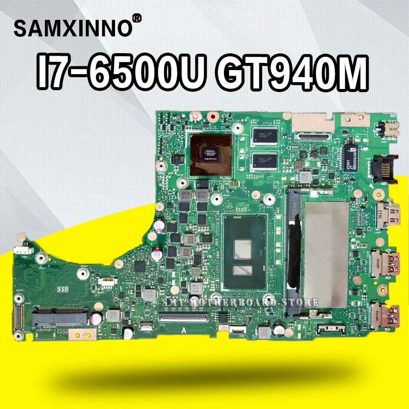 K401UB Laptop motherboard I7-6500U GT940M For Asus K401U A401UB K401UQ Test mainboard test 100% ok | Компьютеры и офис