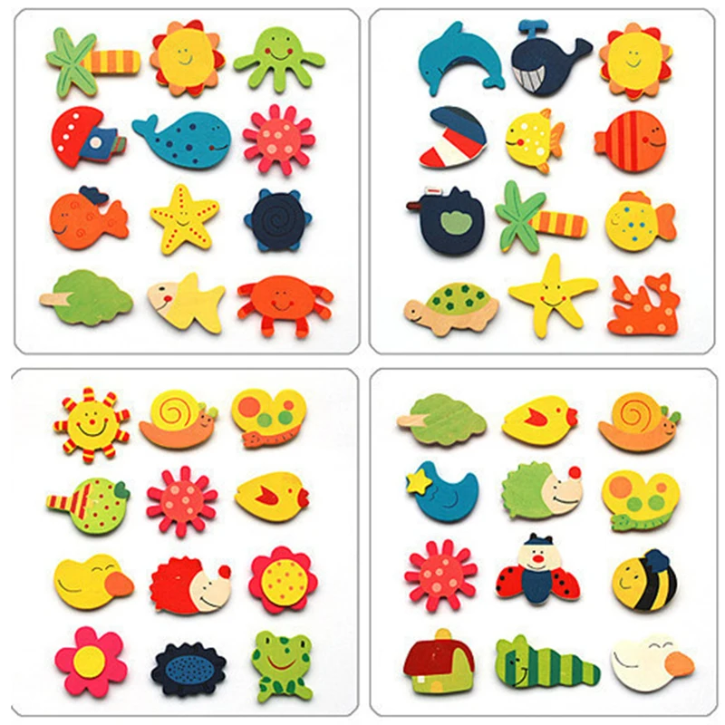 12pcs/lot Wooden Kitchen Fridge Magnet Stickers Decorative Kid Lovely Cartoon Animal Wooden Educational Toy Gifts Kitchen Decor
12pcs/lot Wooden Kitchen Fridge Magnet Stickers Decorative Kid Lovely Cartoon Animal Wooden Educational Toy Gifts Kitchen Decor