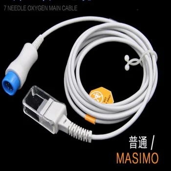 Free Shipping Compatibe for Minday T5/T8 PM6800 Round 7 Pin to DB9 Pin Female Spo2 Extension Cable Medical Cable Spo2 Cable
Free Shipping Compatibe for Minday T5/T8 PM6800 Round 7 Pin to DB9 Pin Female Spo2 Extension Cable Medical Cable Spo2 Cable