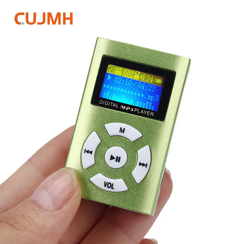 CUJMH USB Mini MP3 Player Design Sport Compact LCD Screen Support 32GB Micro SD TF Card Slick Stylish
CUJMH USB Mini MP3 Player Design Sport Compact LCD Screen Support 32GB Micro SD TF Card Slick Stylish