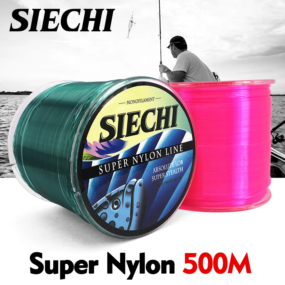 SIECHI Nylon Fishing Line 500m SIECHI Series Super Strong Japan Monofilament Nylon Fishing Line 500m Fishing Lines
SIECHI Nylon Fishing Line 500m SIECHI Series Super Strong Japan Monofilament Nylon Fishing Line 500m Fishing Lines
