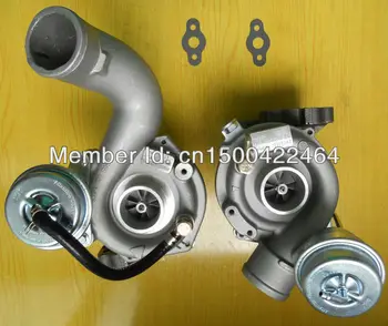 K03 53039880016 53039880017 078145701R Twin turbo turbocharger for Audi A6 2.7 T (C5) left side AJK V6 and Audi A6 right side
K03 53039880016 53039880017 078145701R Twin turbo turbocharger for Audi A6 2.7 T (C5) left side AJK V6 and Audi A6 right side