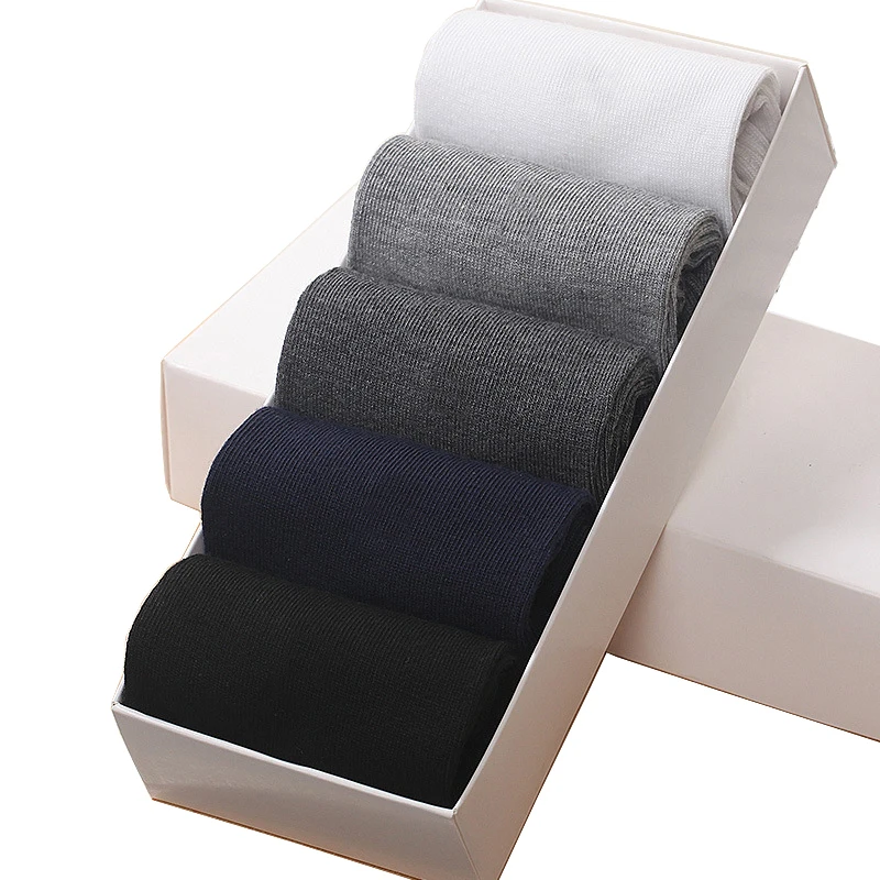 5 Pair/ Lot Men's Cotton Socks Spring Autumn Winter 4 Seasons Business Casual New Quality Weave Plus L Size Sweat Deodorant Sock
5 Pair/ Lot Men's Cotton Socks Spring Autumn Winter 4 Seasons Business Casual New Quality Weave Plus L Size Sweat Deodorant Sock