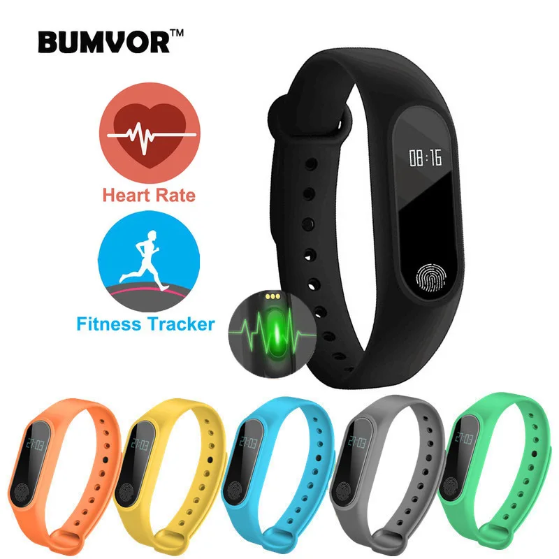 BUMVOR 2018 Smart Wristband M2 Smart Bracelet Heart Rate Monitor Pedometer Waterproof Bluetooth For iOS Android For Men Women
BUMVOR 2018 Smart Wristband M2 Smart Bracelet Heart Rate Monitor Pedometer Waterproof Bluetooth For iOS Android For Men Women