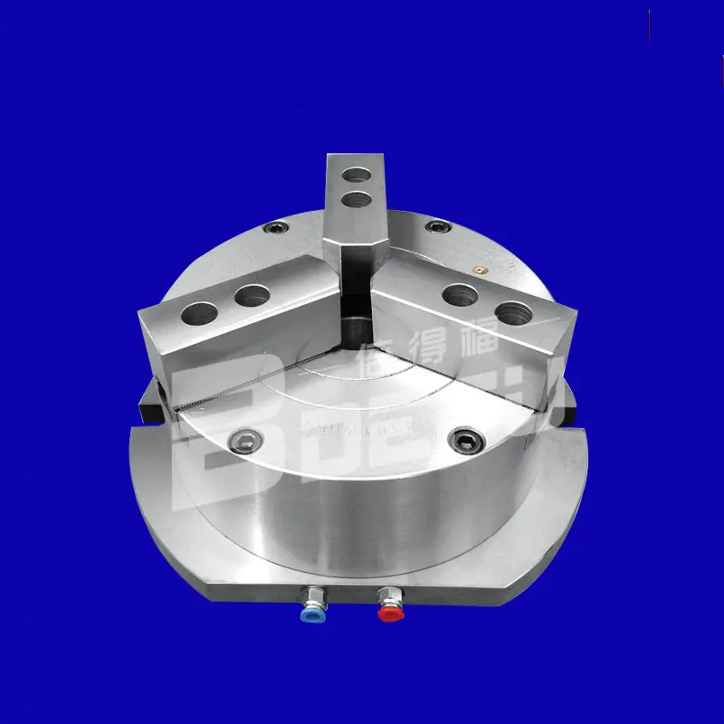 0.4-0.8Mpa 5-130mm KL130TL-3 vertical automatic steel pneumatic/hydraulic 3 claw chuck,lathe machining parts,mechanical fixture
0.4-0.8Mpa 5-130mm KL130TL-3 vertical automatic steel pneumatic/hydraulic 3 claw chuck,lathe machining parts,mechanical fixture